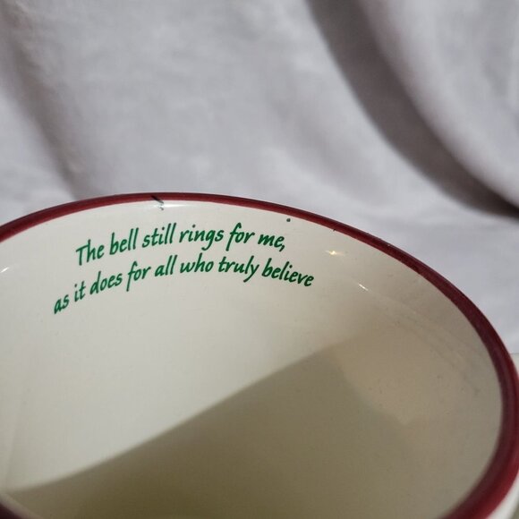 3D The Polar Express Train "Believe" Coffee Cup Mug Christmas Hot Cocoa - Picture 5 of 6